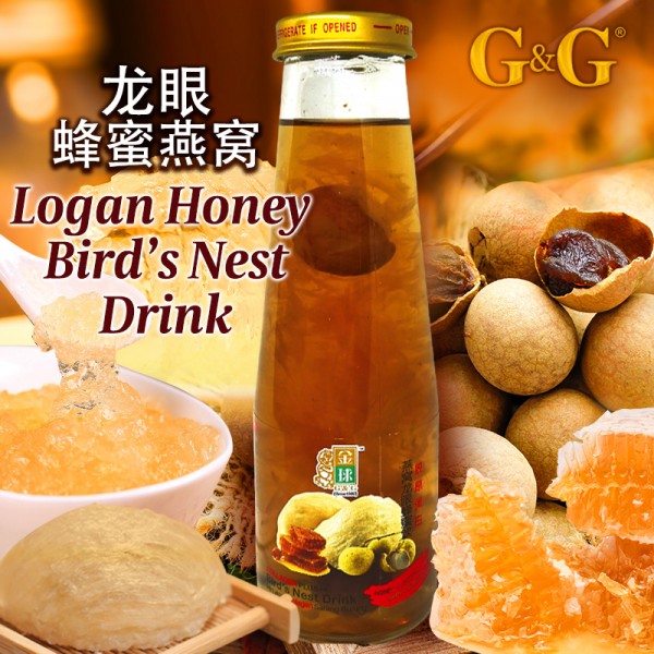 G&G LOGAN BIRD NEST HONEY DRINK (250ml)
